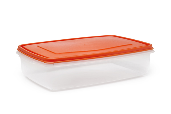 Contenedor rectangular con tapa 2.40 lt 